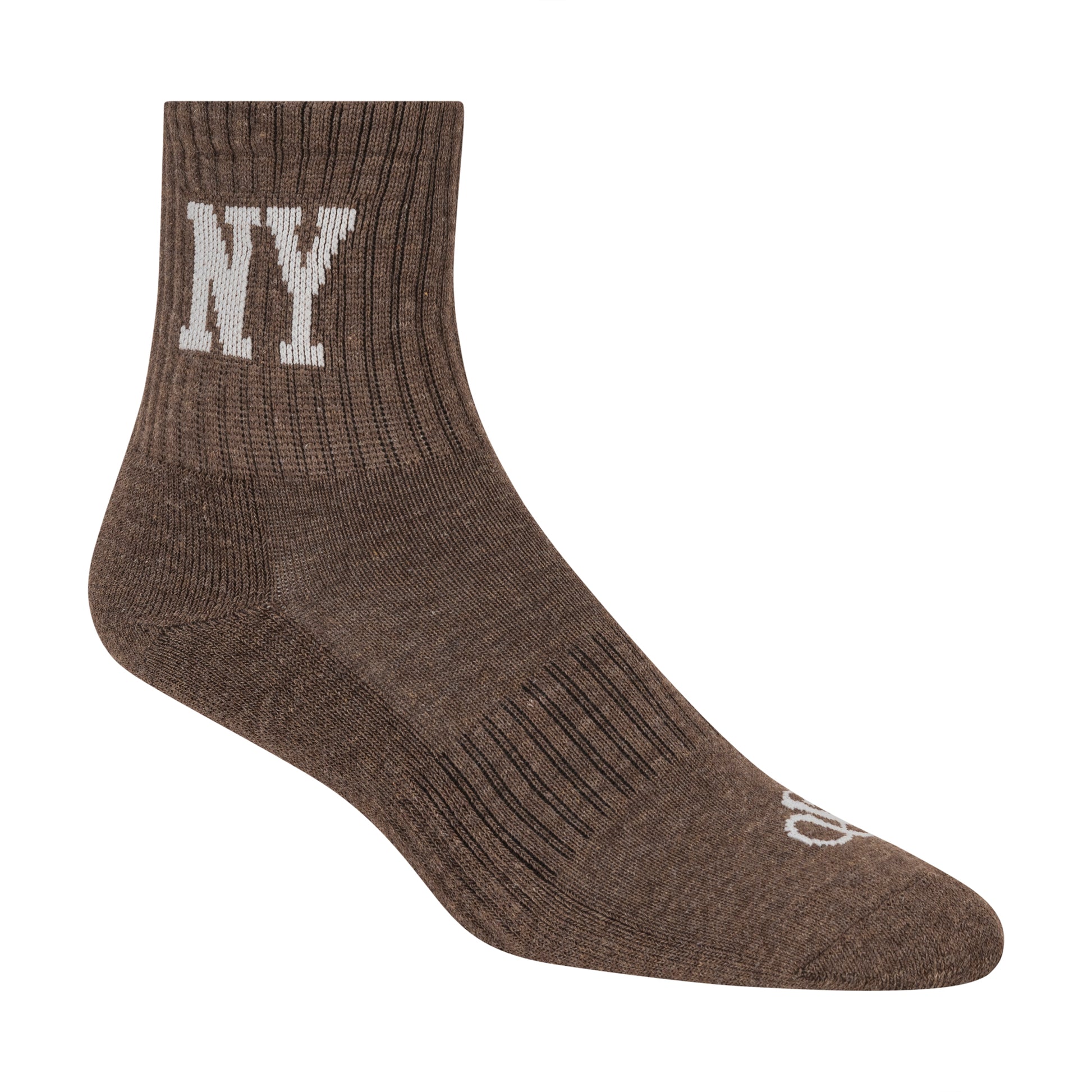 6PK WOMENS 1/2 TERRY LOW CREW