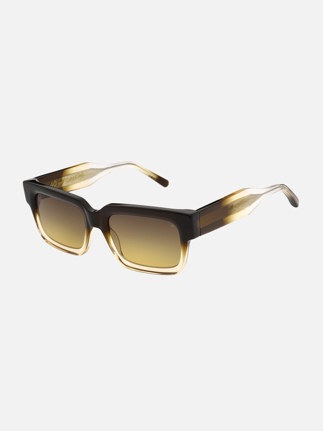 40th Anniversary Chunky Square Ombre Sunglasses