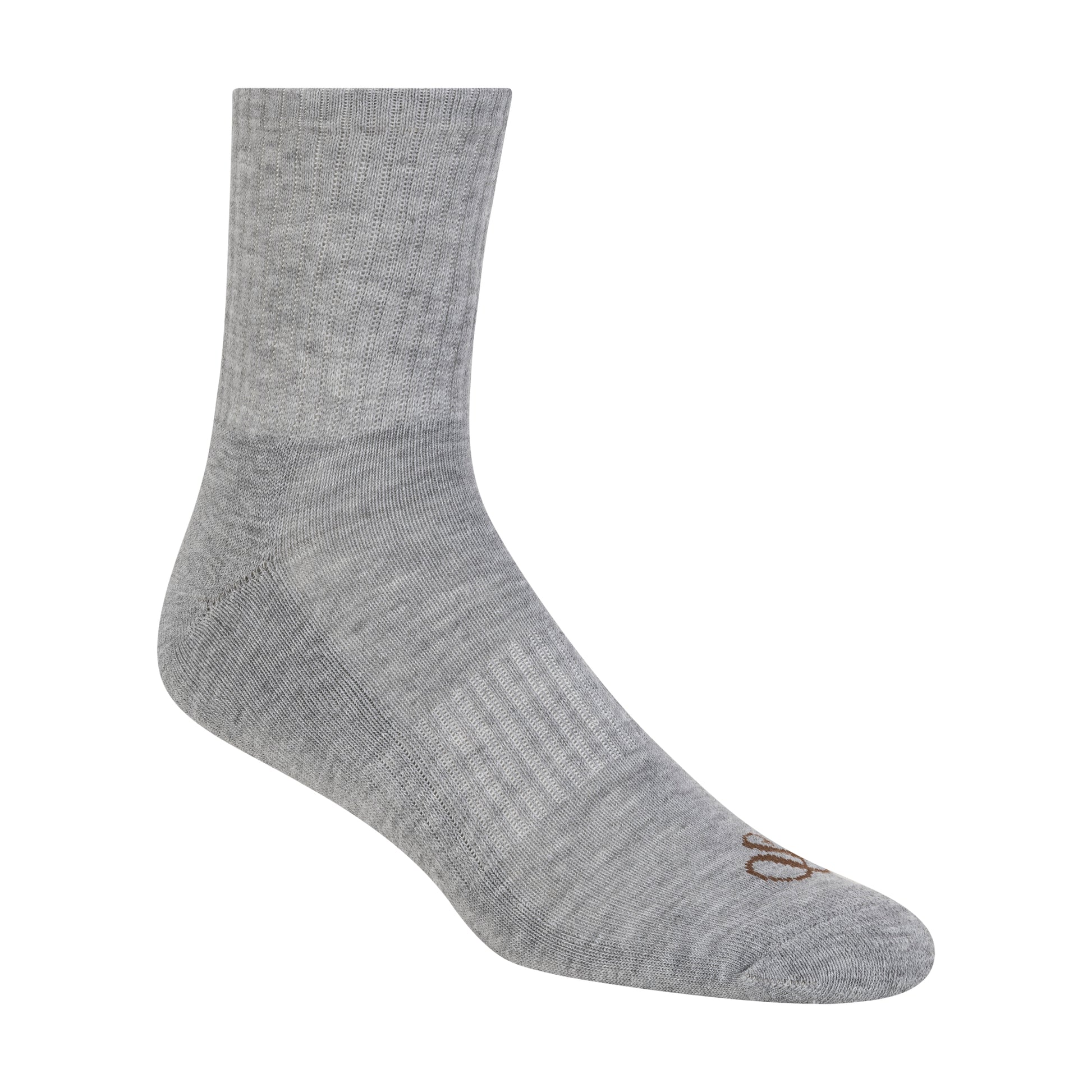 6PK MENS 1/2 TERRY HIGH QTR CREW