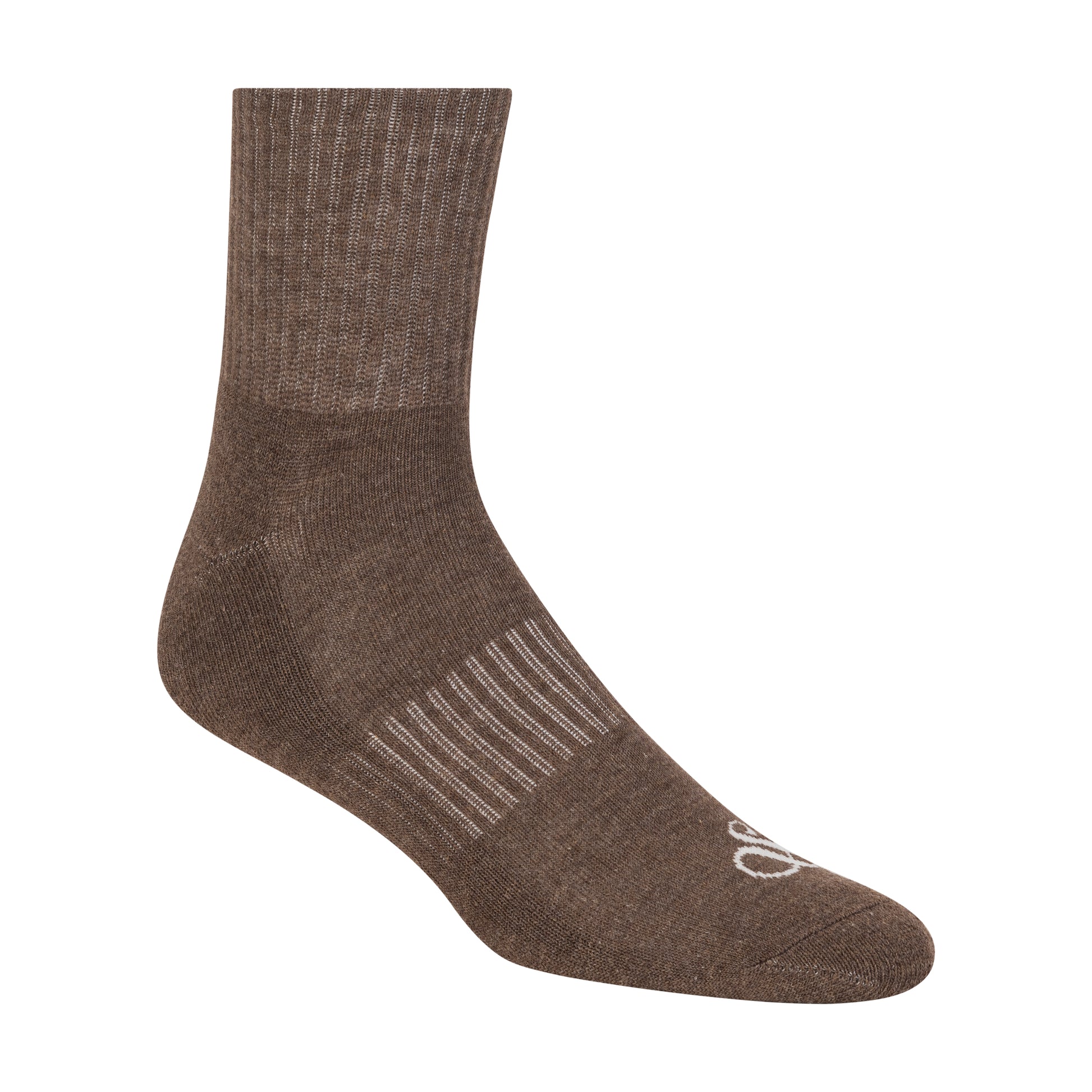 6PK MENS 1/2 TERRY HIGH QTR CREW
