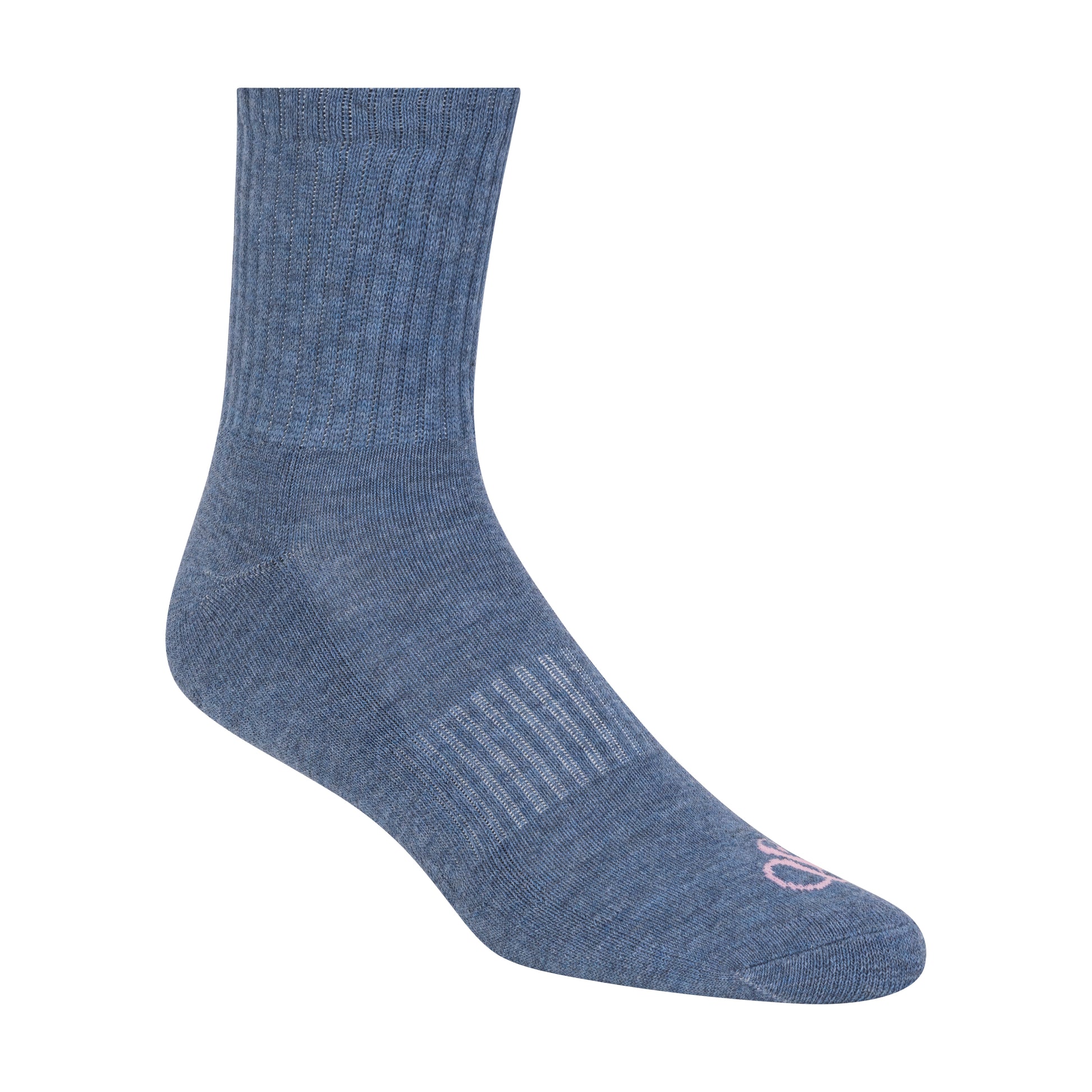 6PK MENS 1/2 TERRY HIGH QTR CREW