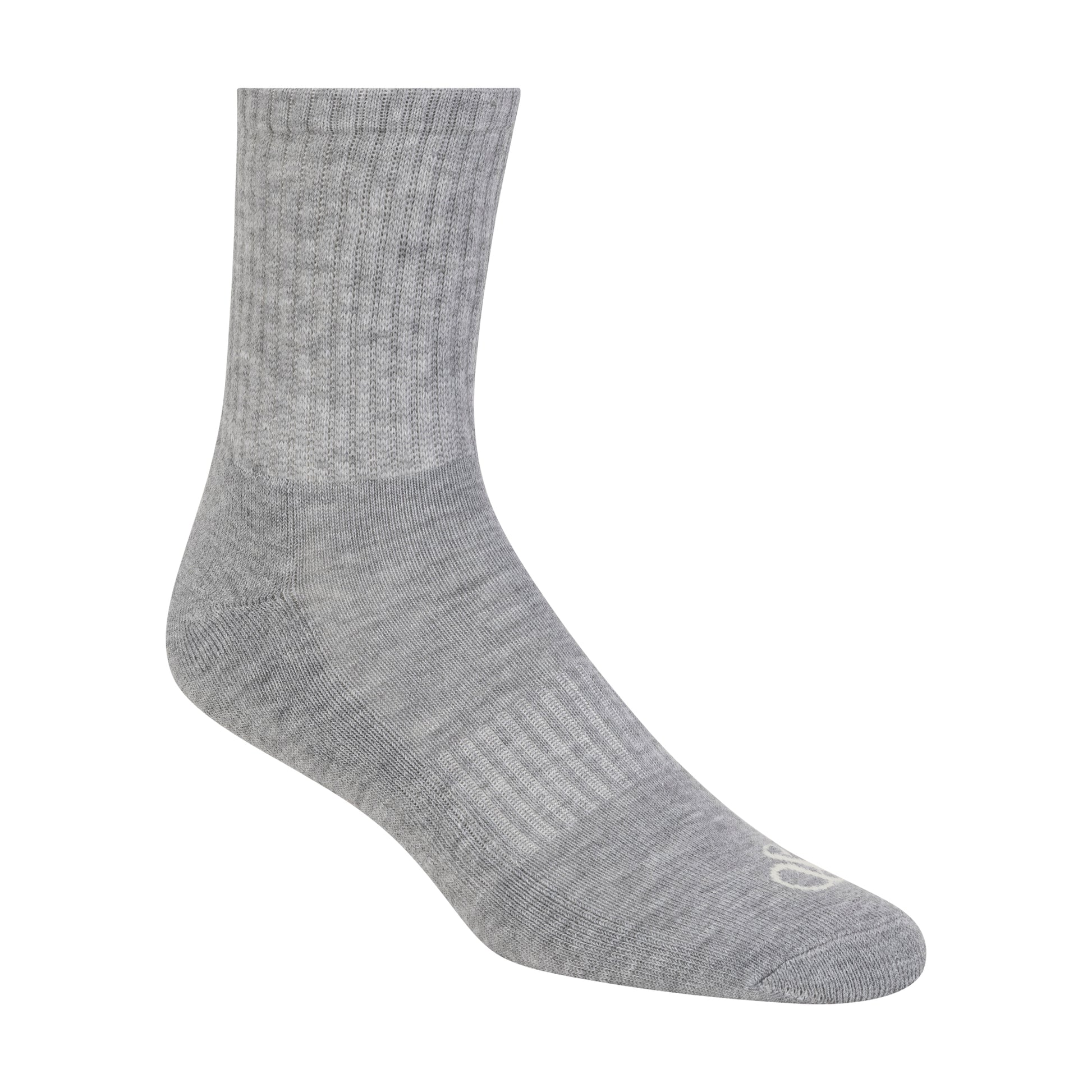 6PK MENS 1/2 TERRY HIGH QTR CREW