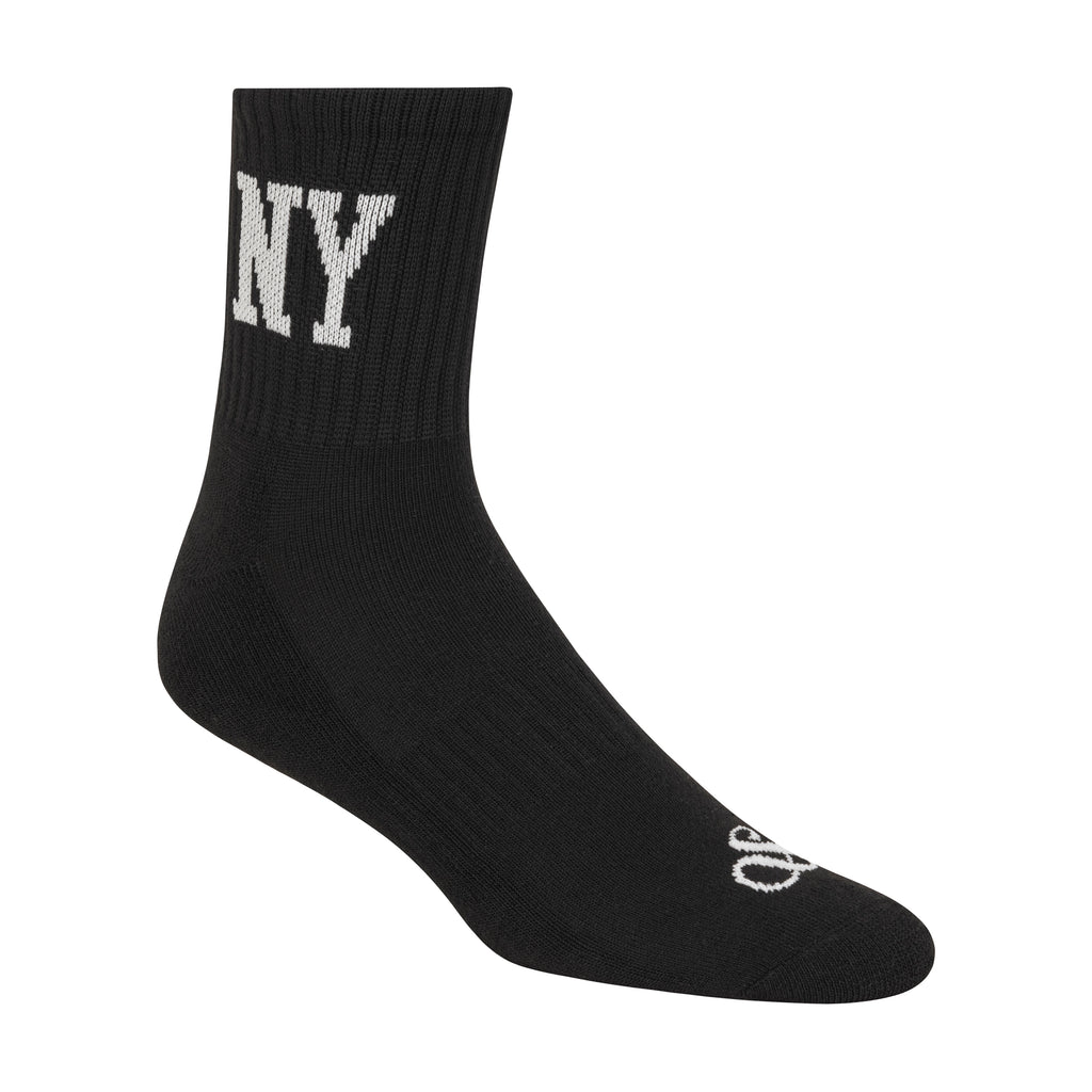 6PK MENS 1/2 TERRY HIGH QTR CREW