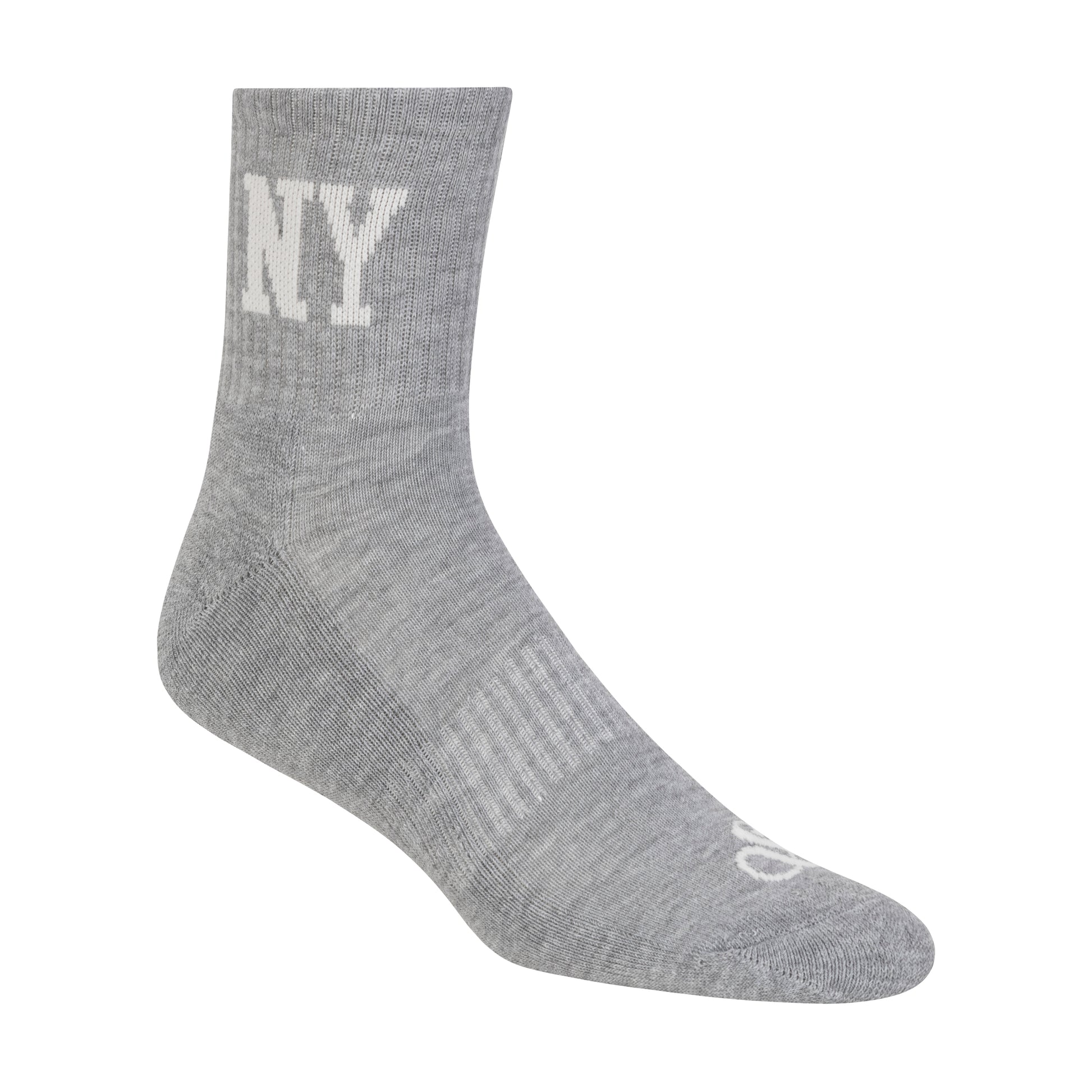 6PK MENS 1/2 TERRY HIGH QTR CREW