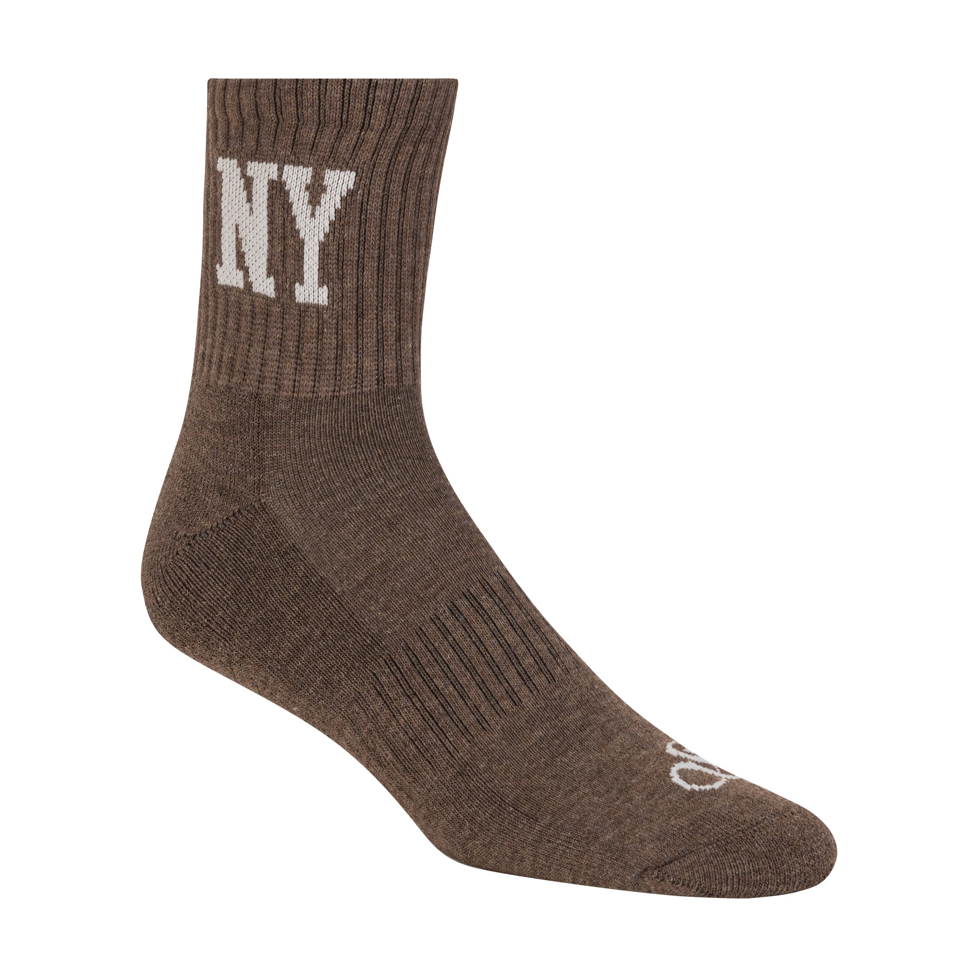 6PK MENS 1/2 TERRY HIGH QTR CREW