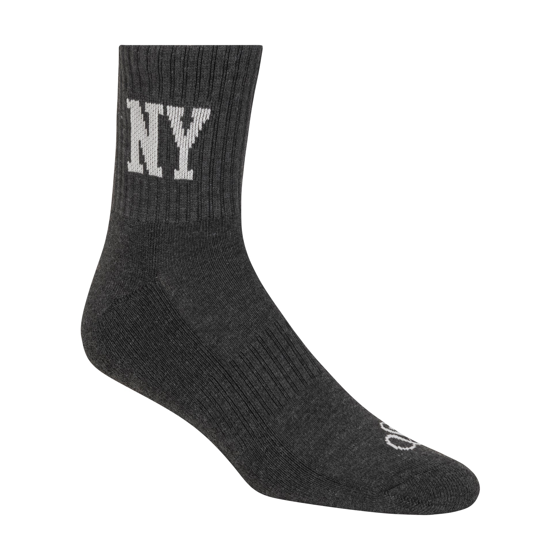 6PK MENS 1/2 TERRY HIGH QTR CREW
