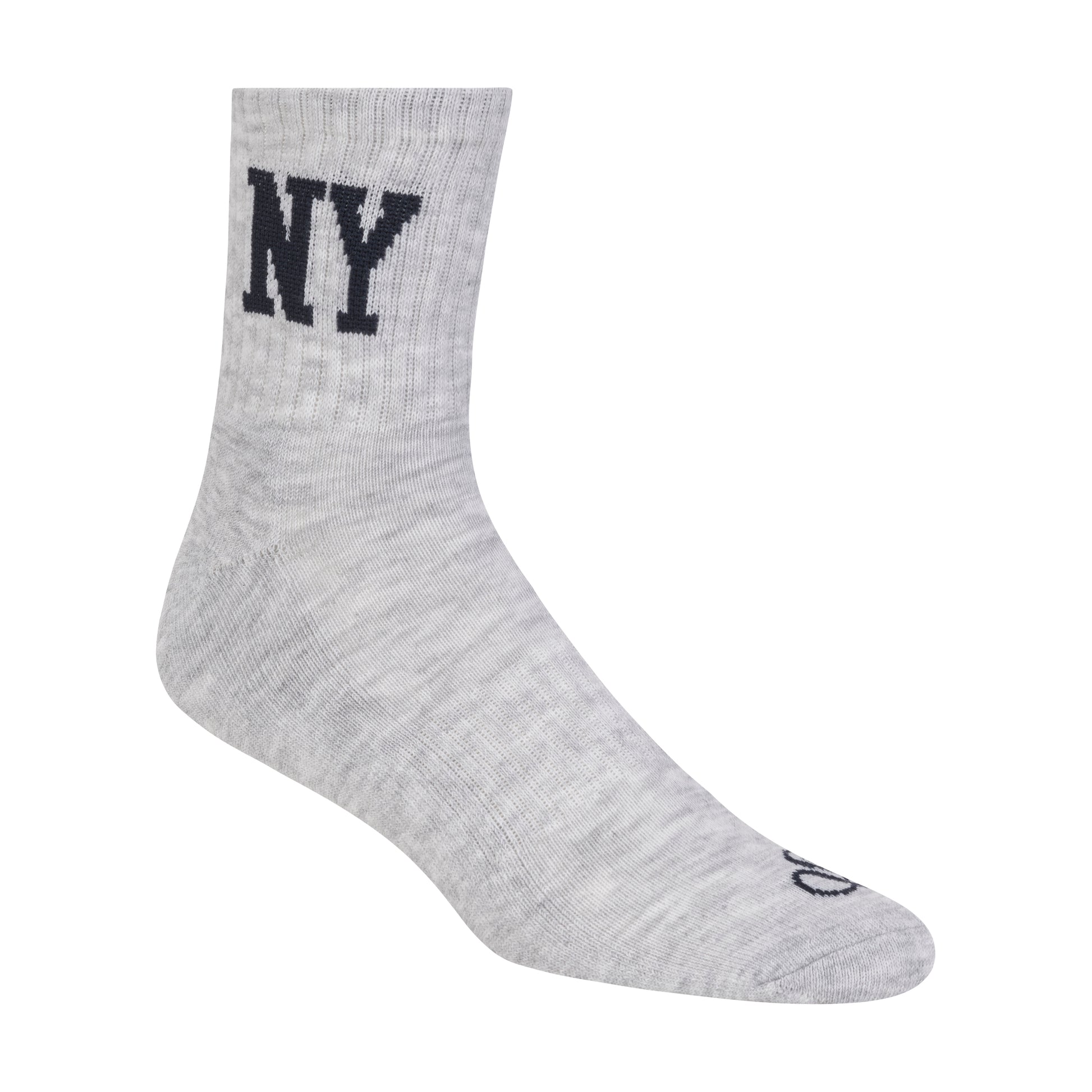 6PK MENS 1/2 TERRY HIGH QTR CREW