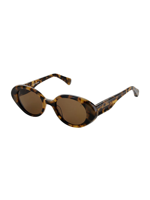 Chunky Oval Sunglasses