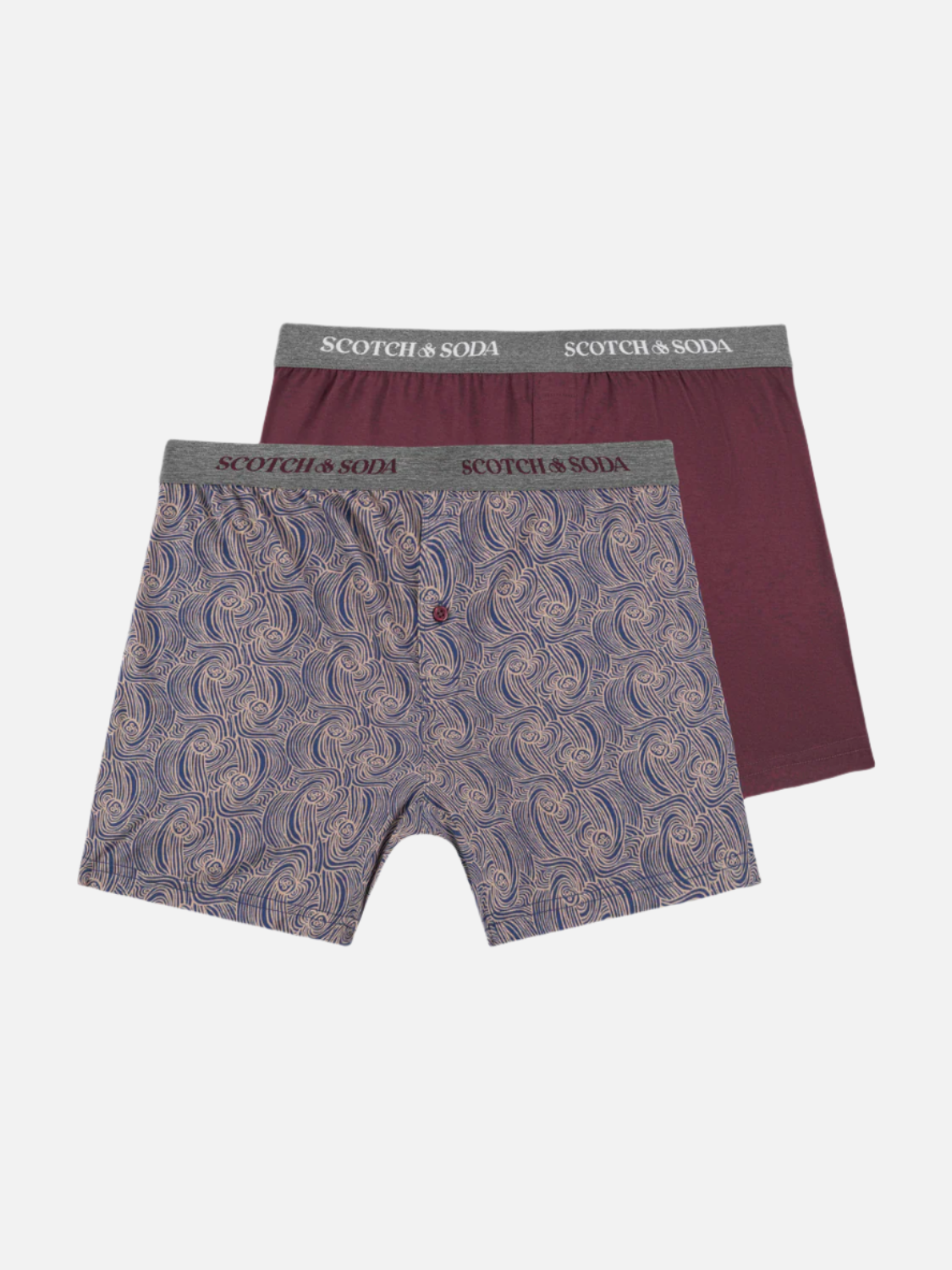 2-PACK MEN'S COTTON BOXERS