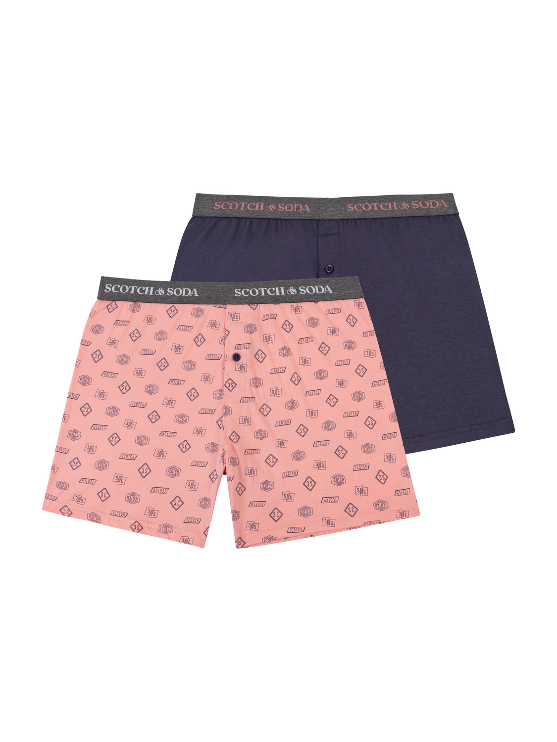 2PK MENS COTTON MODAL KNIT BOXER BRIEF UNDERWEAR