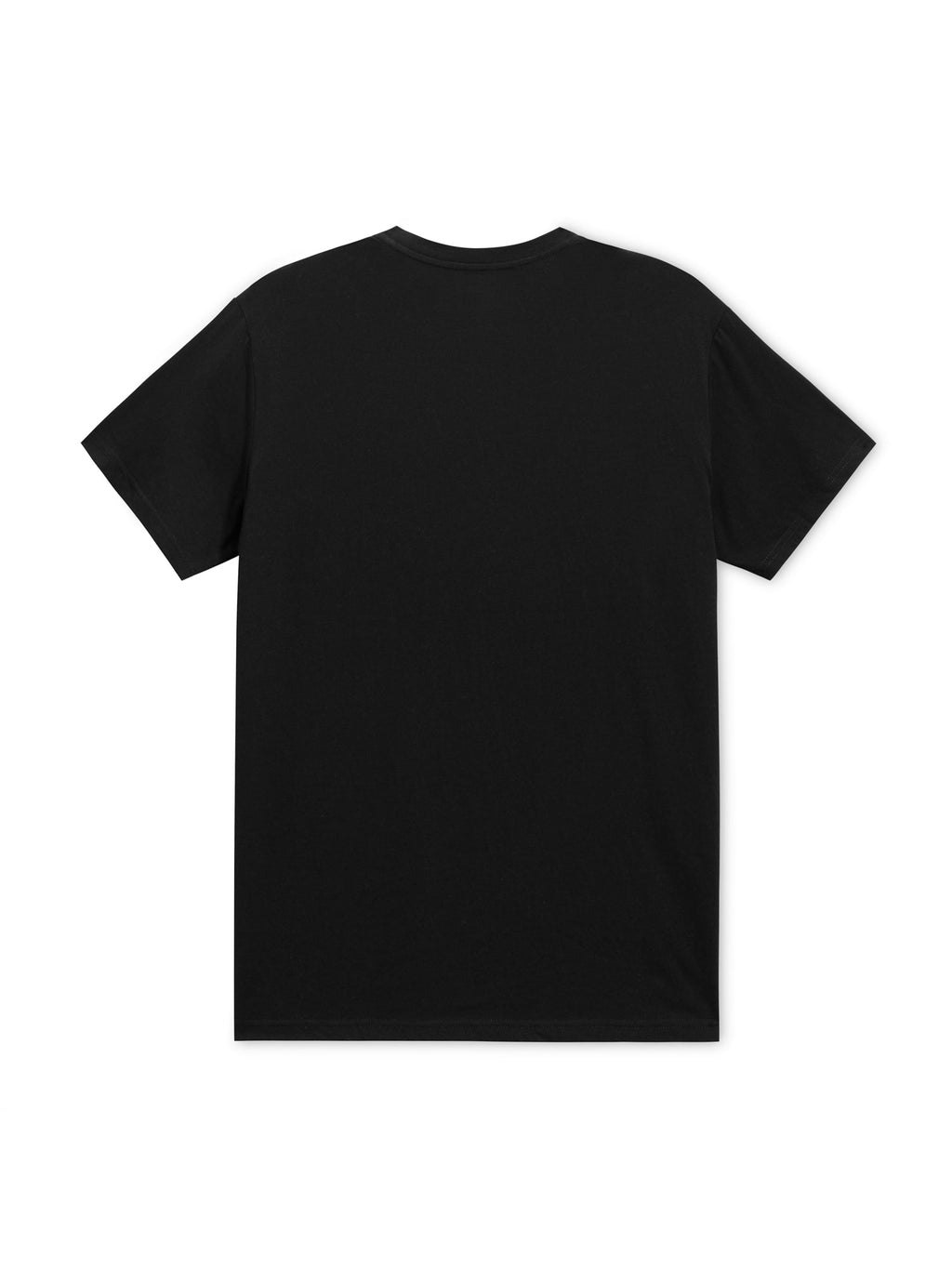 3-PACK MENS ULTRA SOFT CREW NECK T-SHIRTS - BLACK/BLUE