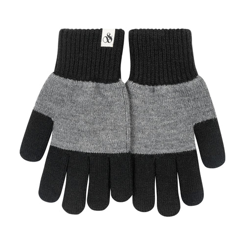 S&S COLOR BLOCK KNIT GLOVE