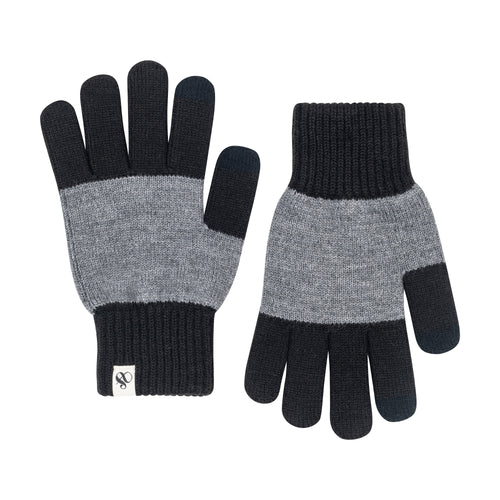 S&S COLOR BLOCK KNIT GLOVE