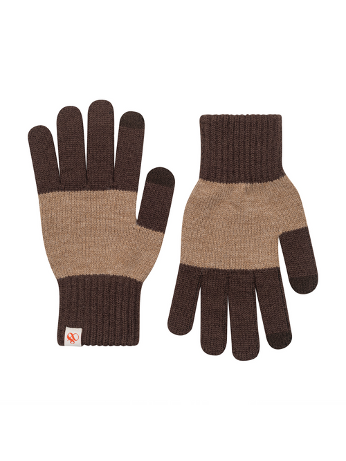 S&S COLOR BLOCK KNIT GLOVE