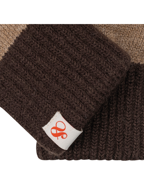 S&S COLOR BLOCK KNIT GLOVE