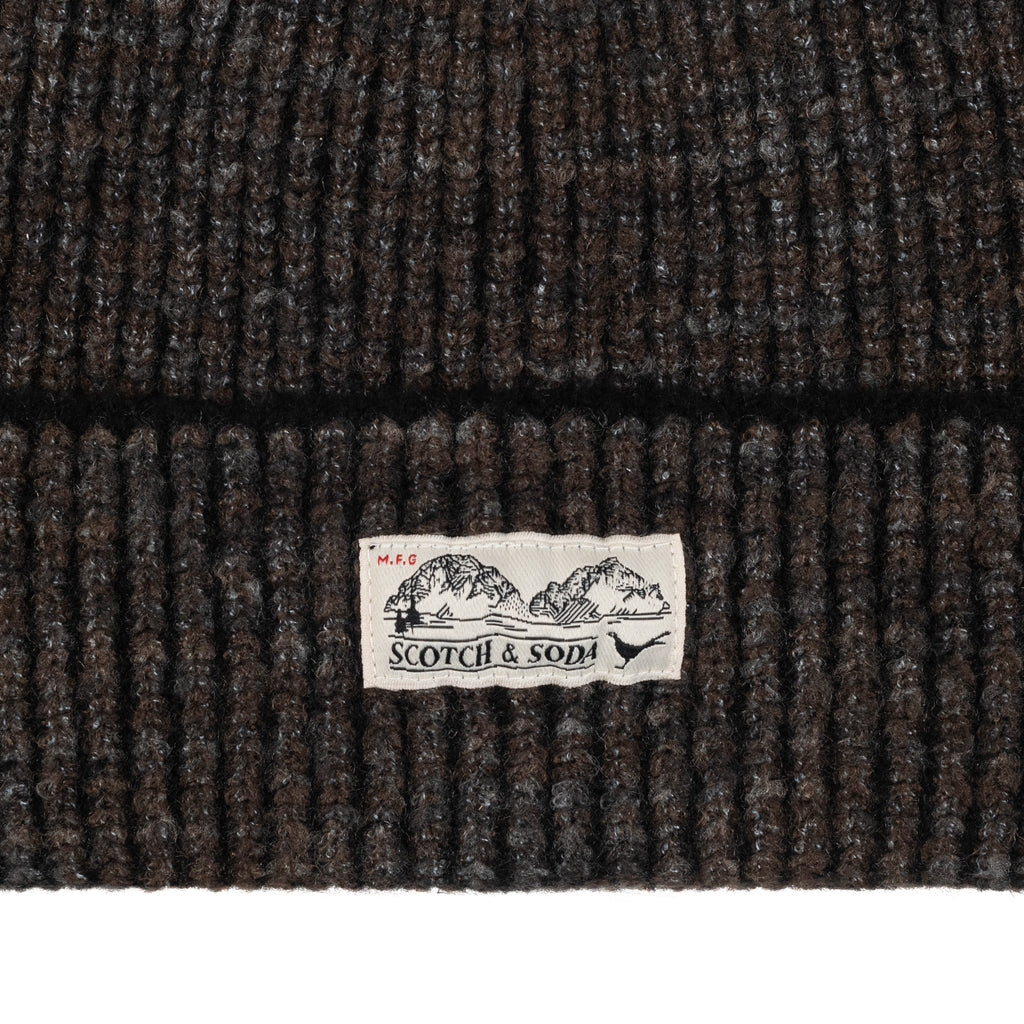 S&S 2 COLOR RIB CUFF BEANIE