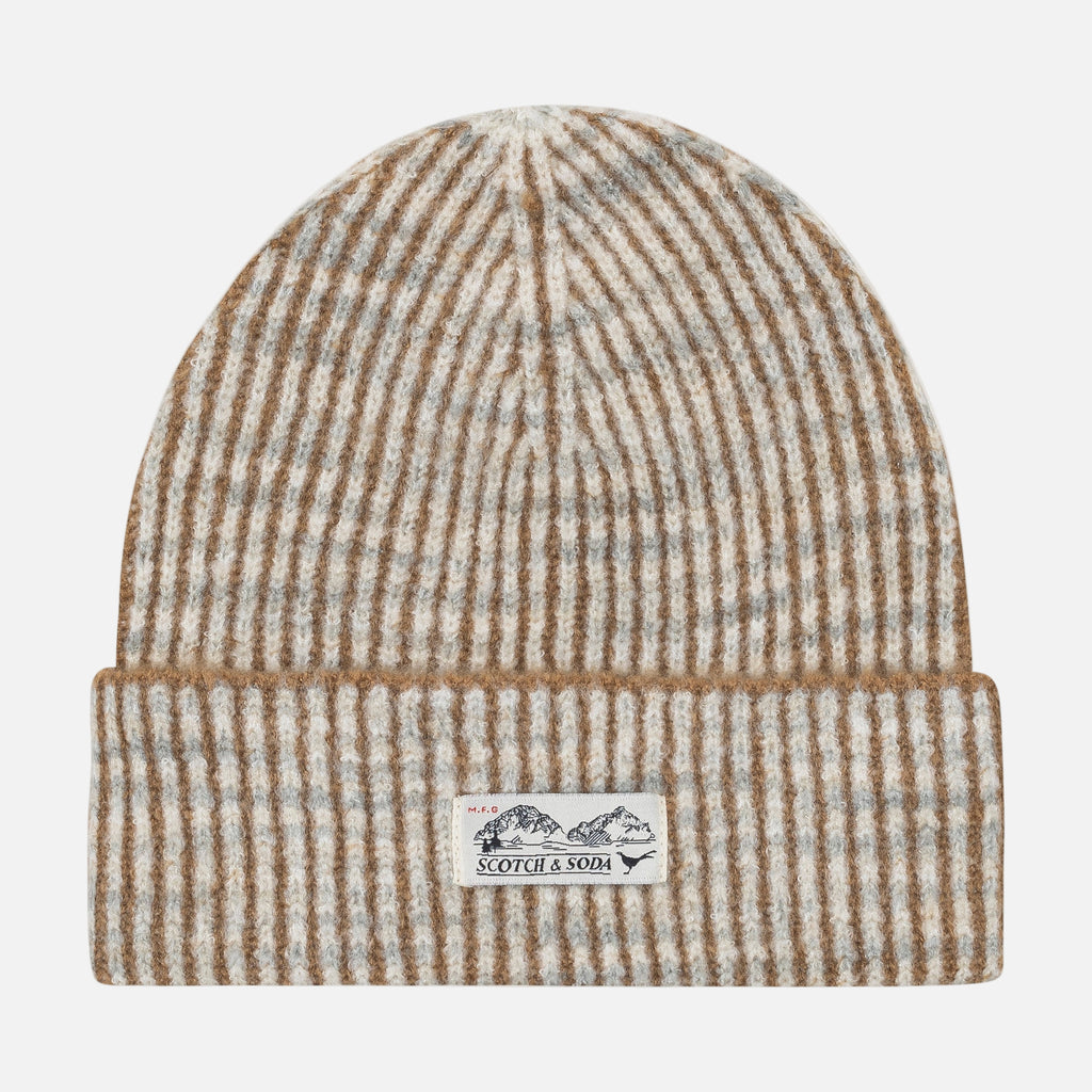 RIB CUFF BEANIE