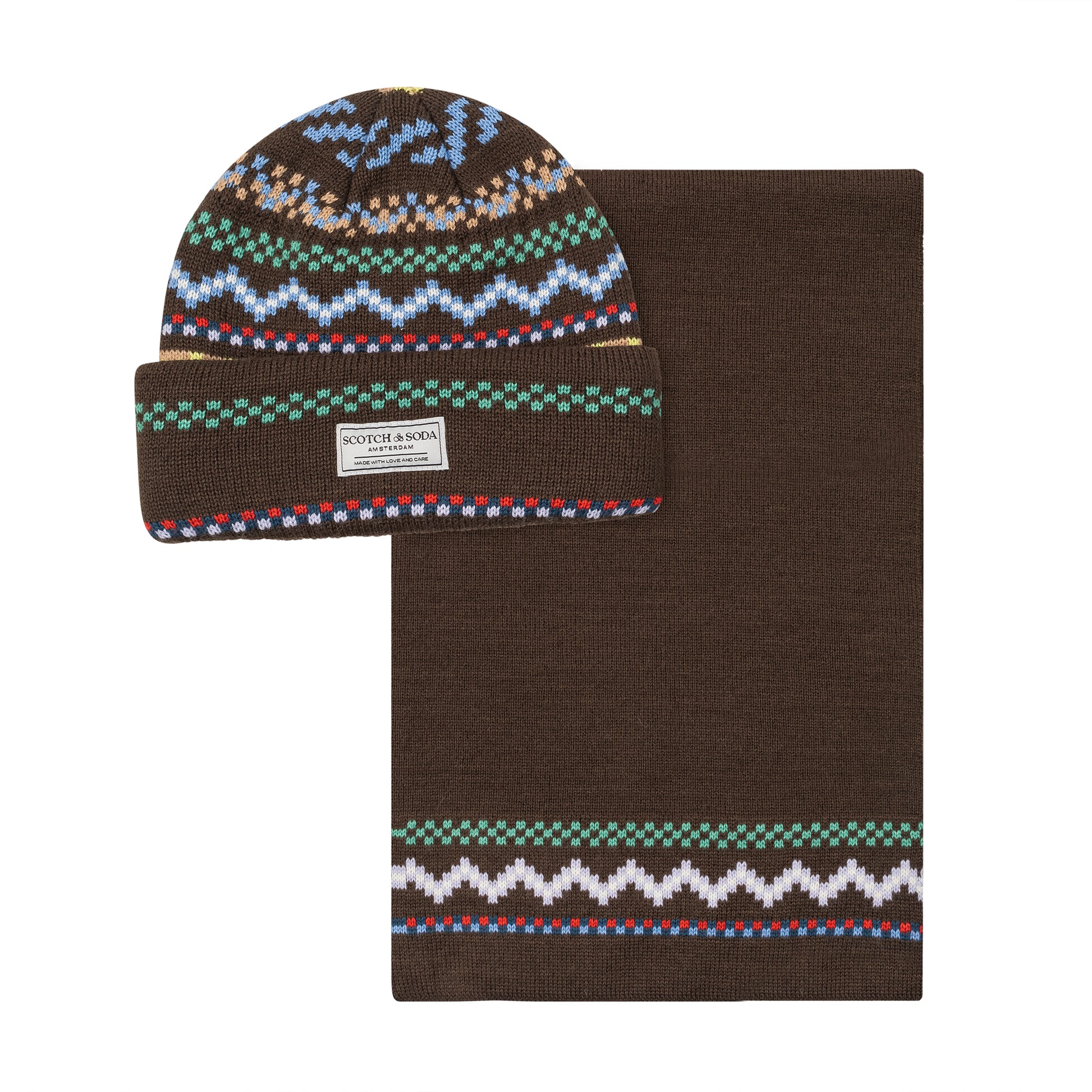 HOLIDAY CUFF BEANIE & SCARF