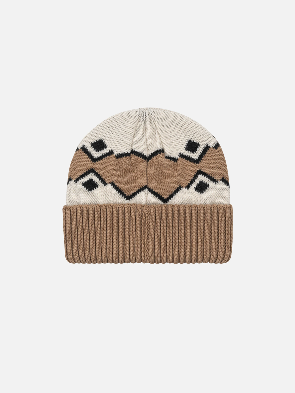FAIRISLE CUFF BEANIE