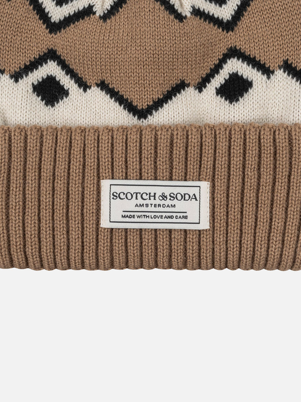 FAIRISLE CUFF BEANIE