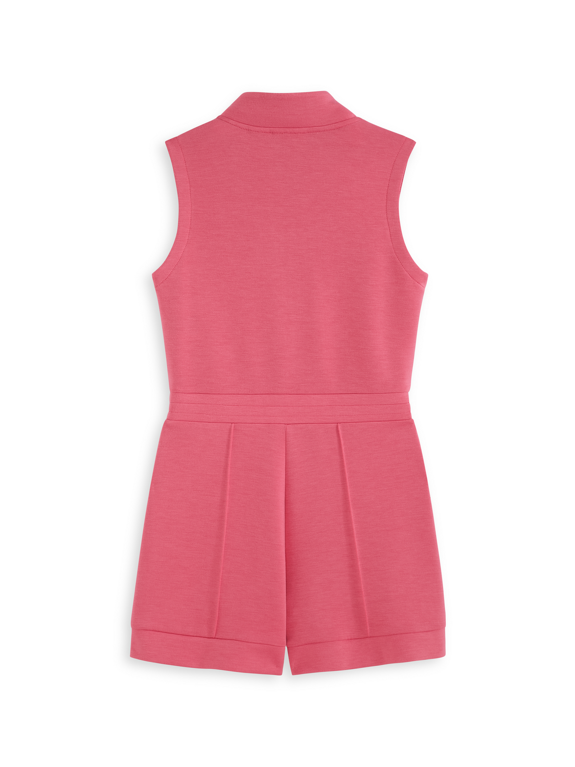 S&S TENNIS GROUP DOUBLE KNIT HALF ZIP ROMPER
