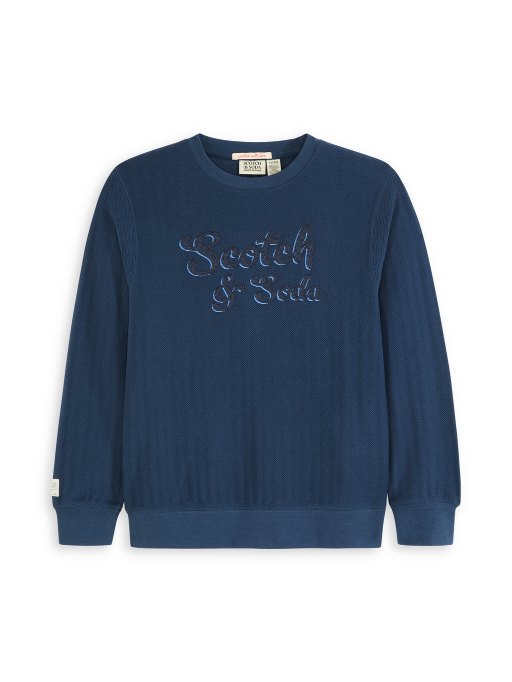 EMBROIDERED CREW