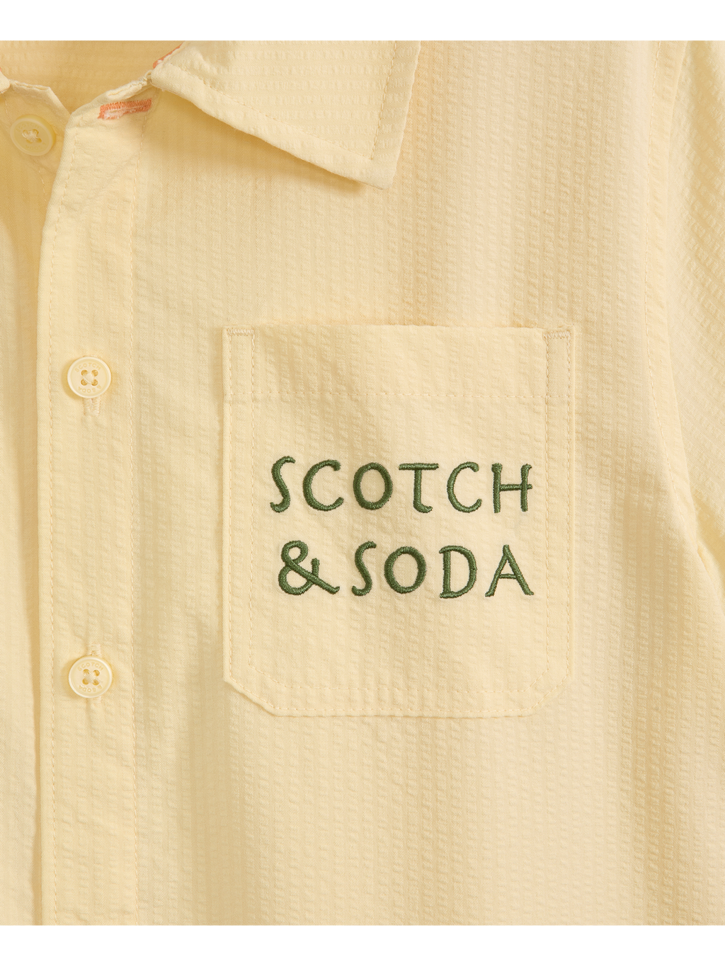 S&S SEERSUCKER BUTTON UP