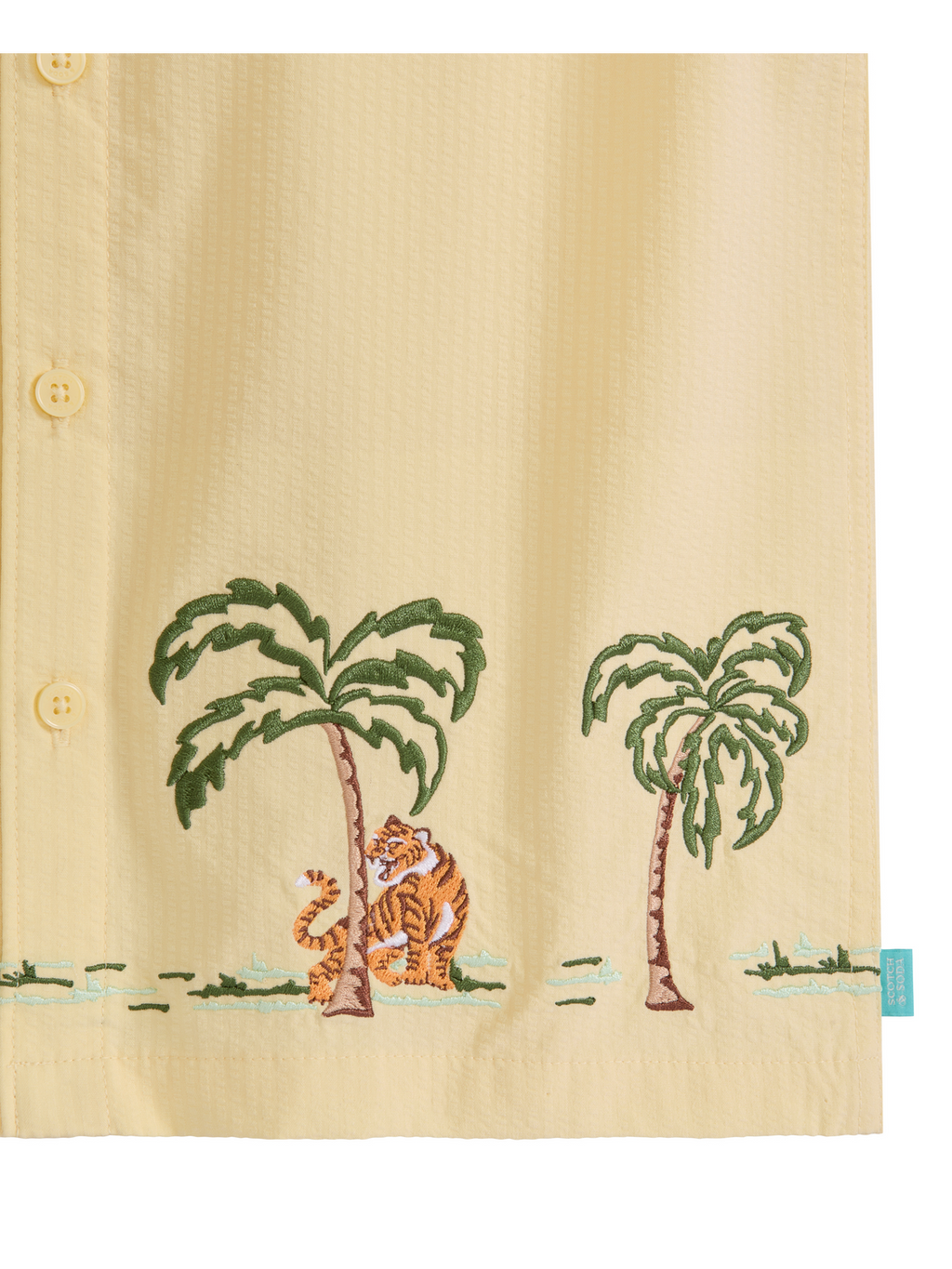 S&S SEERSUCKER BUTTON UP