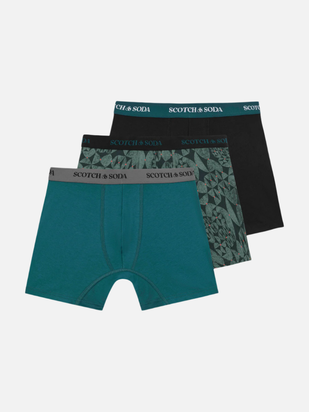 3-PACK MEN'S COTTON BOXERS