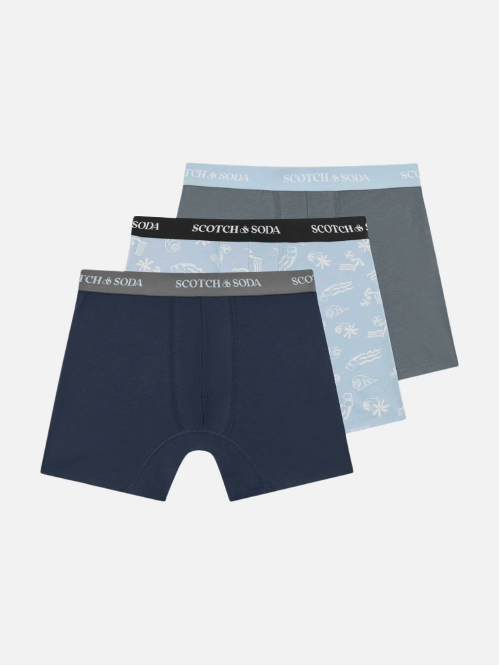 3-PACK MEN'S COTTON BOXERS