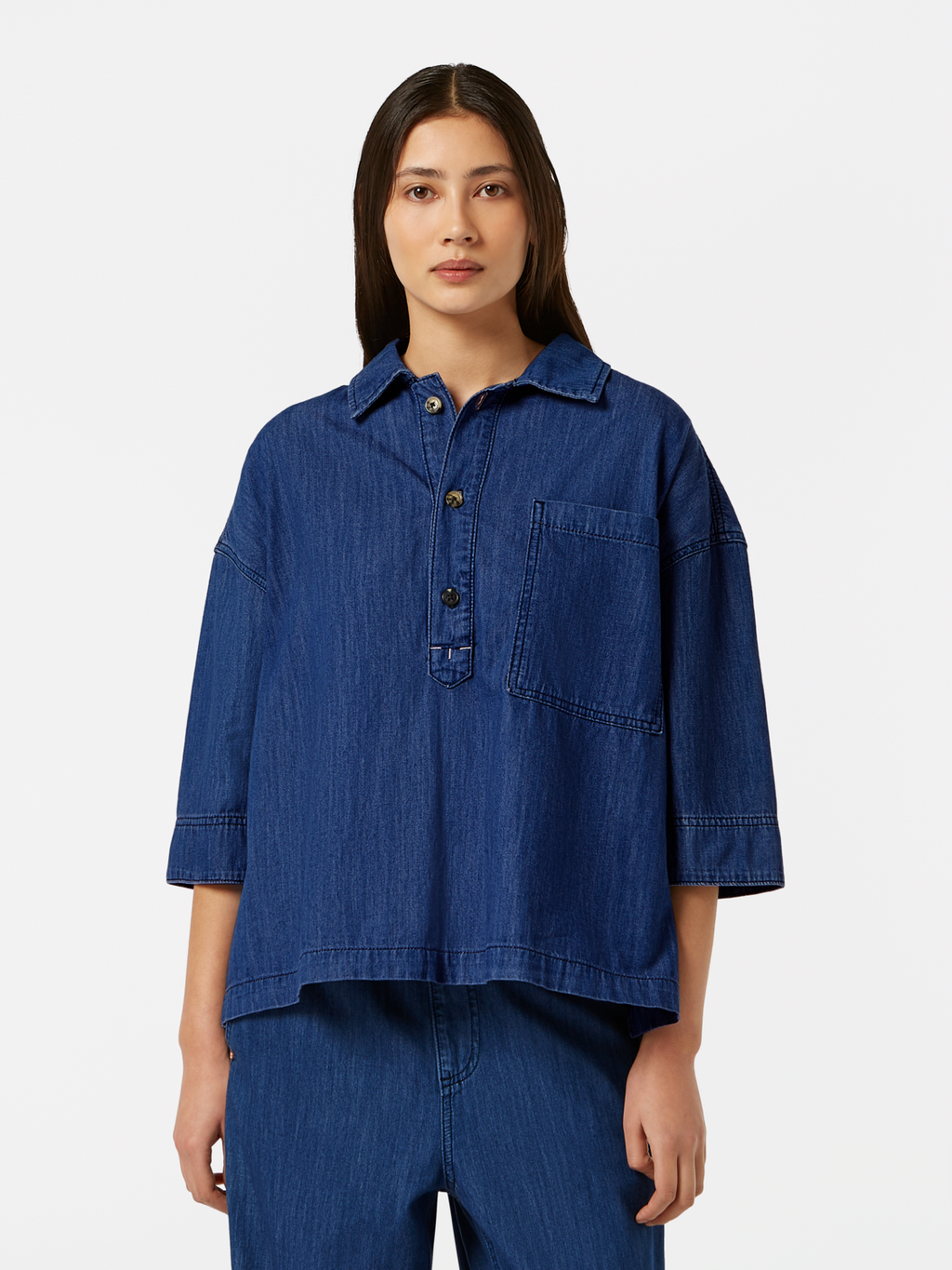 Lightweight Denim Shirt