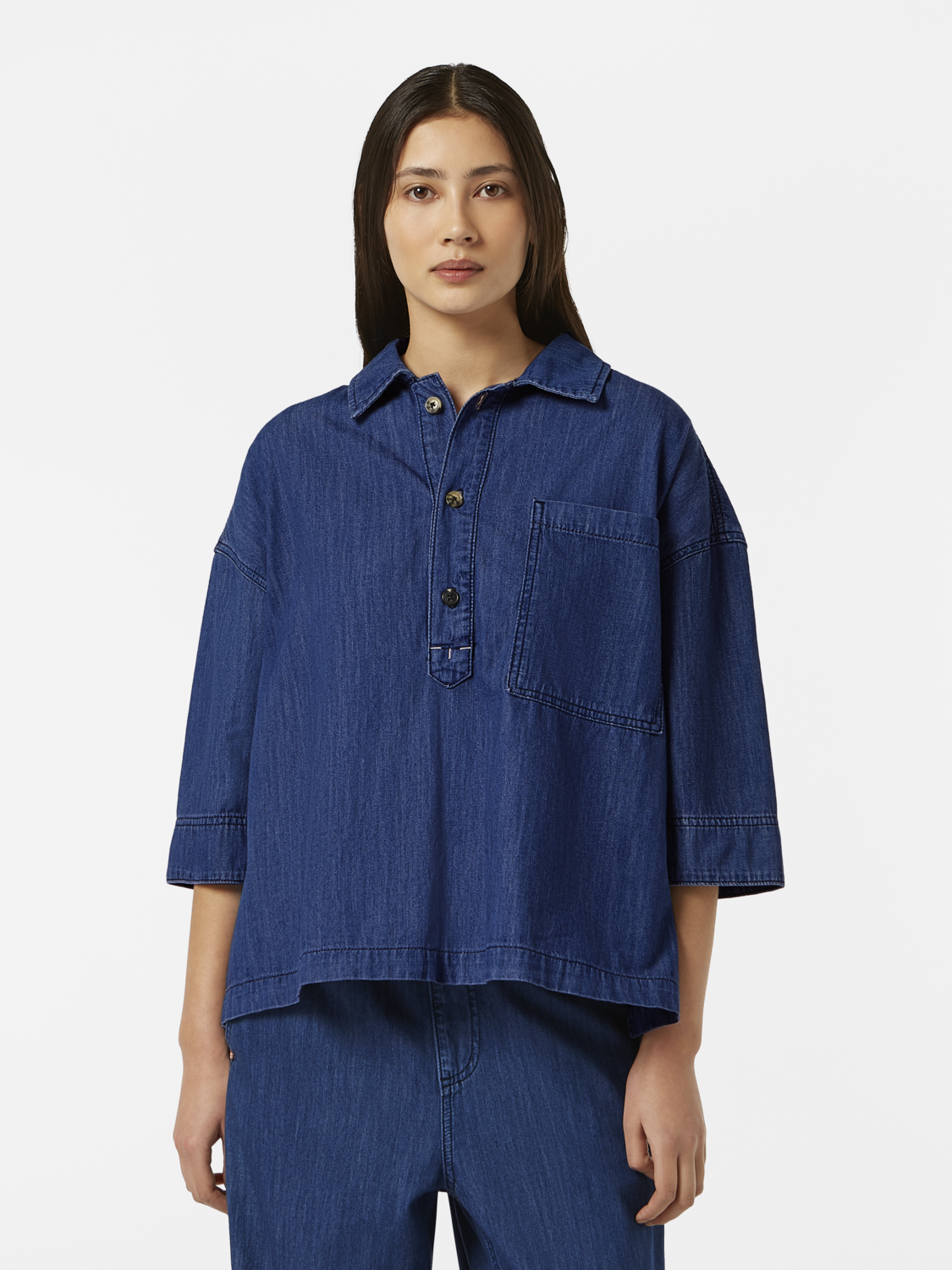 Lightweight Denim Shirt