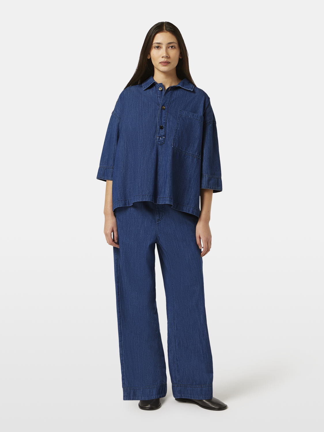Lightweight Denim Shirt