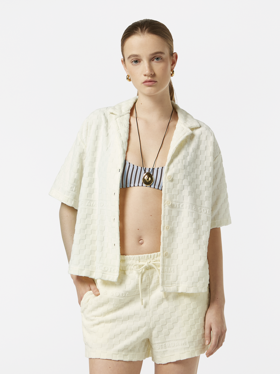 Towelling SS shirt