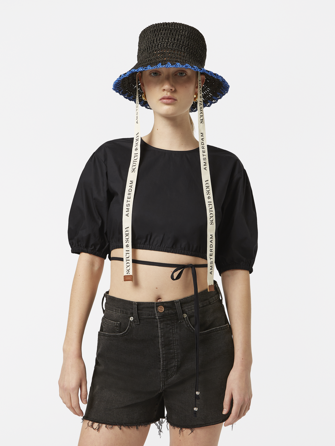 Paper Straw Bucket Hat