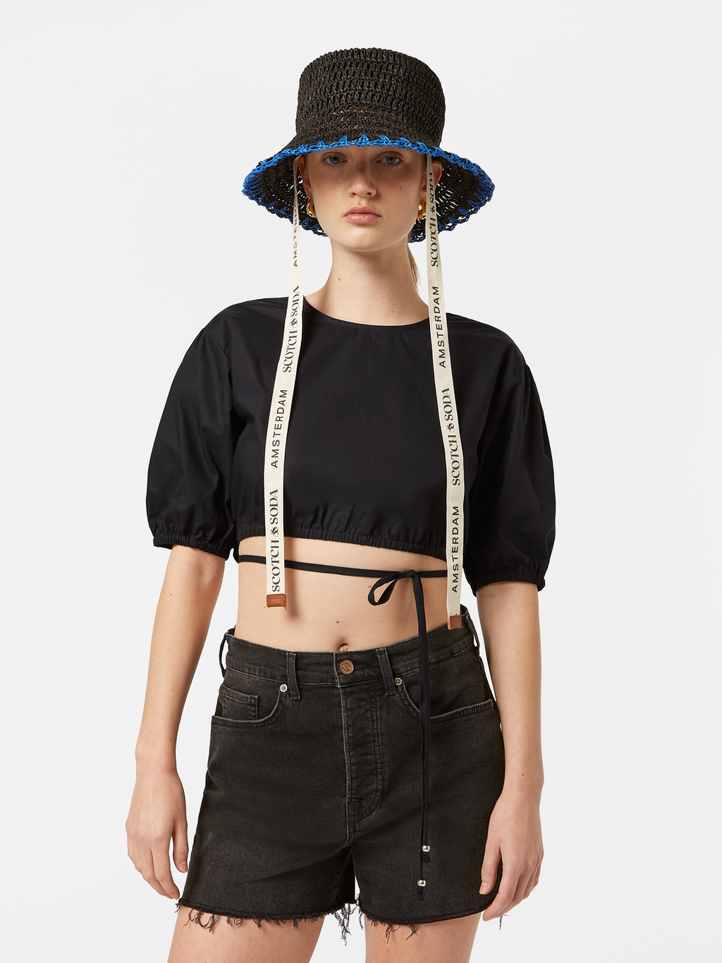 Paper Straw Bucket Hat