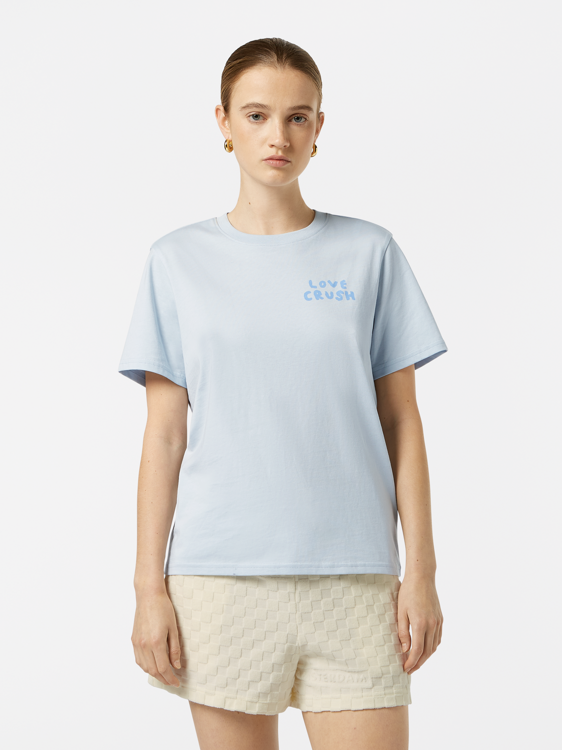 “Scotch & Soda” アートワークTシャツ Beige/Blue Artwork T-Shirt – Scotch & Soda Amsterdam