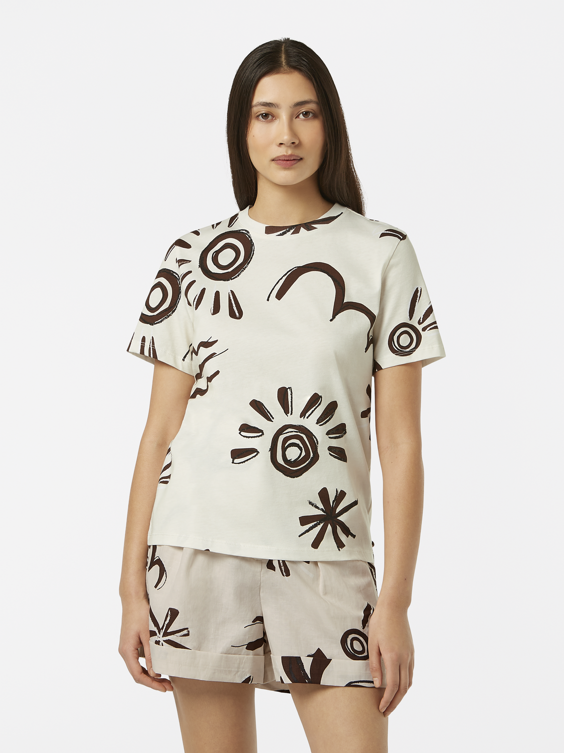 Printed regular fit T-shirt