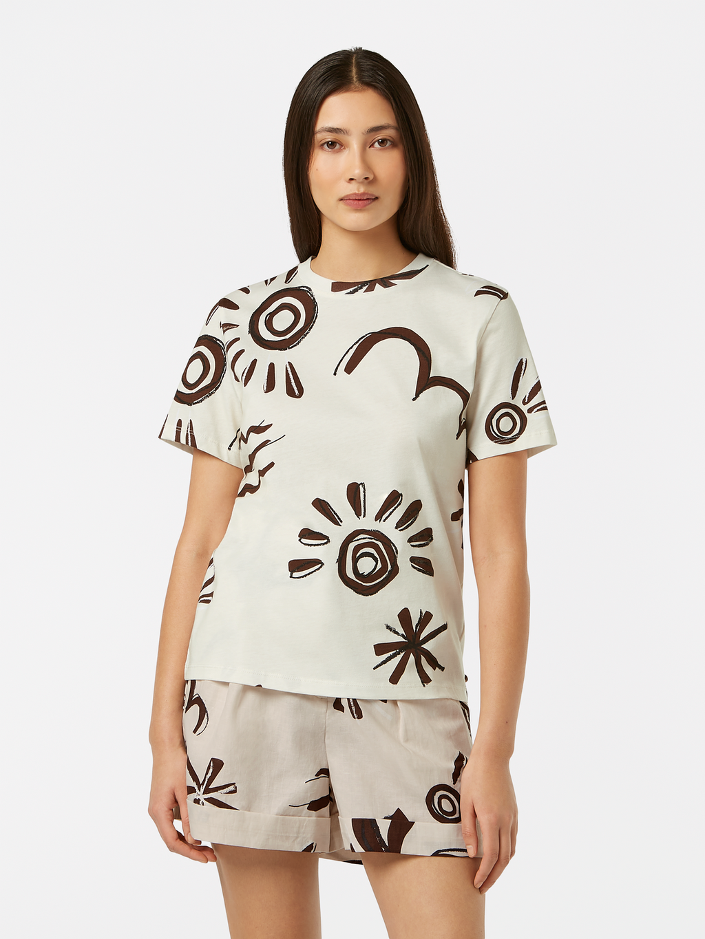 Printed regular fit T-shirt