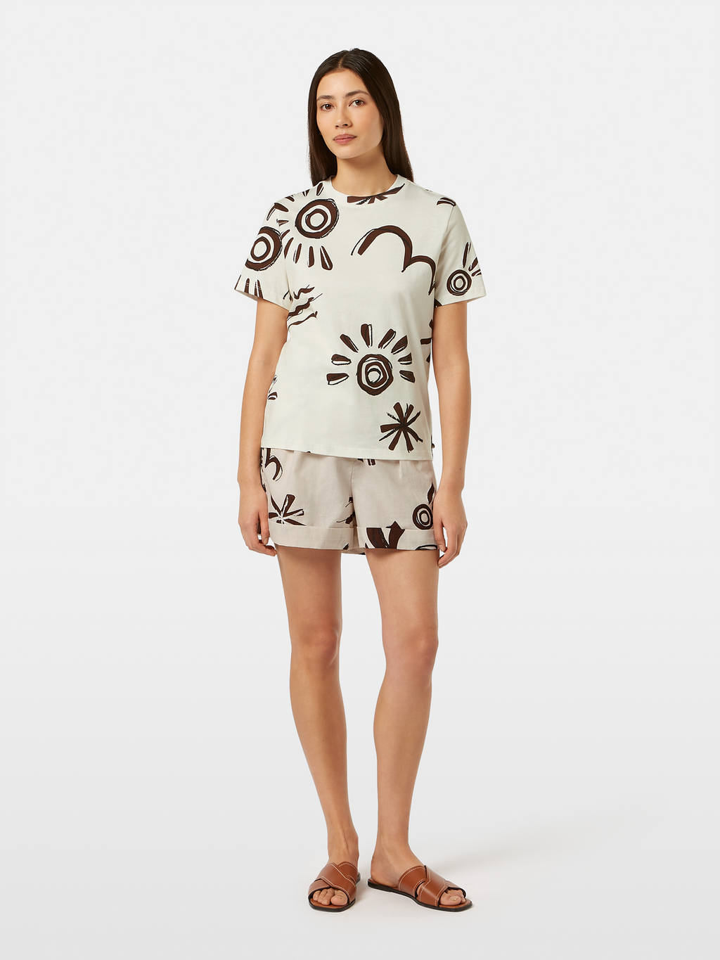 Printed regular fit T-shirt