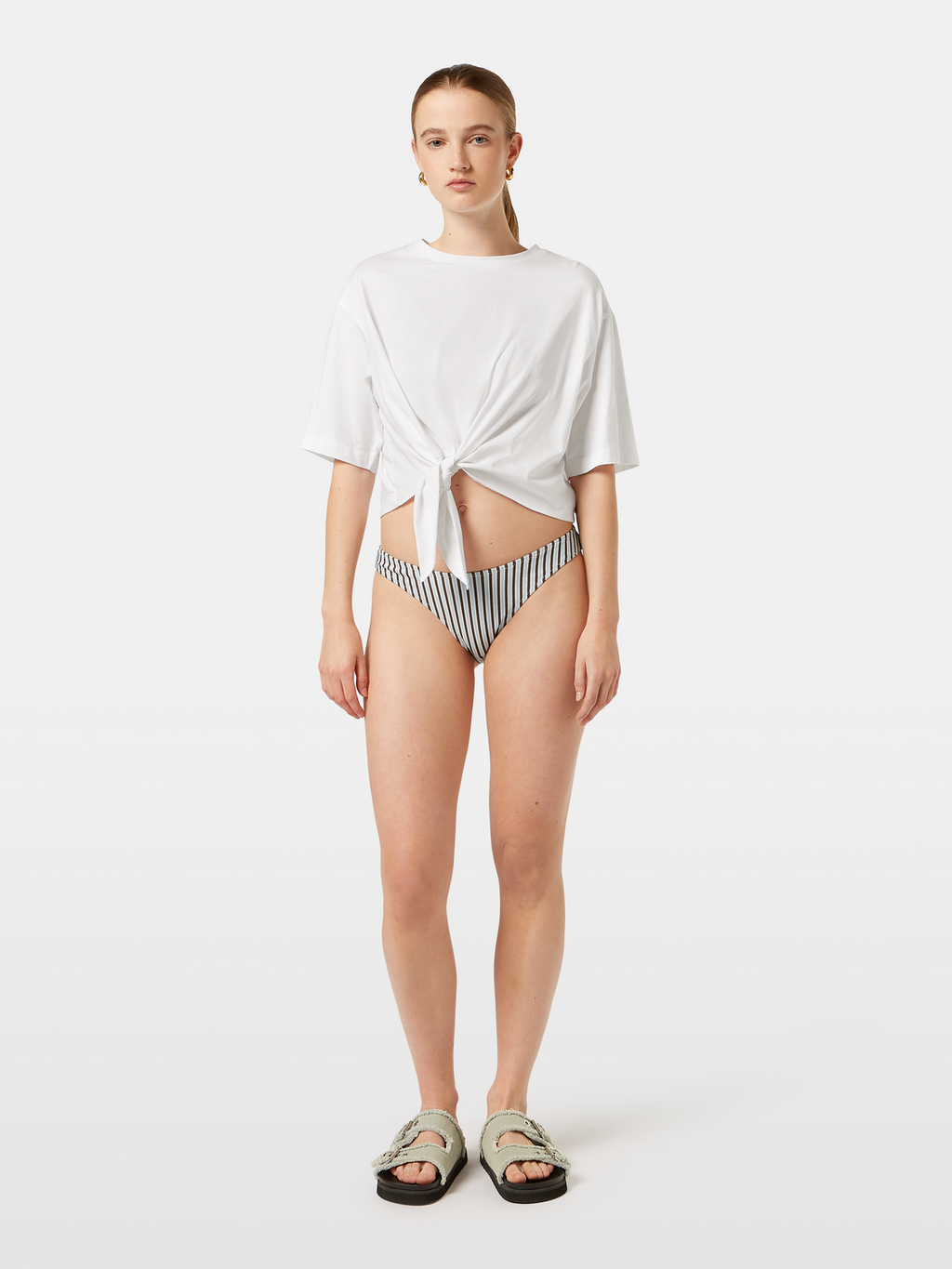 Knotted T-shirt
