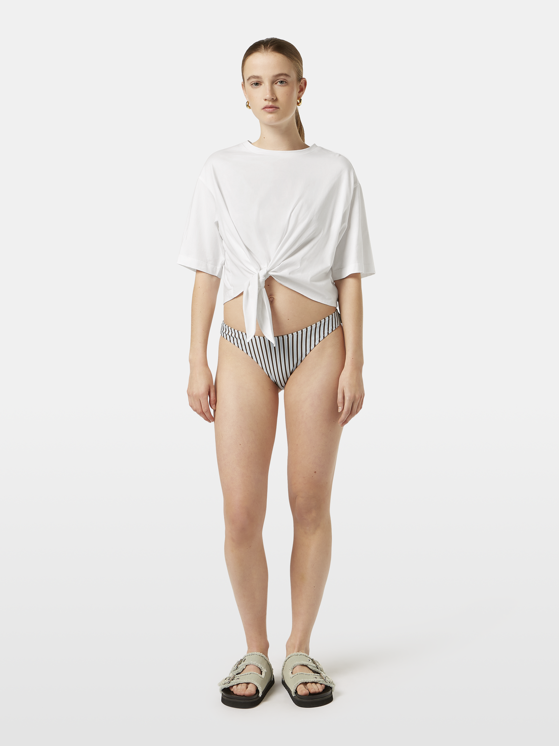 Knotted T-shirt