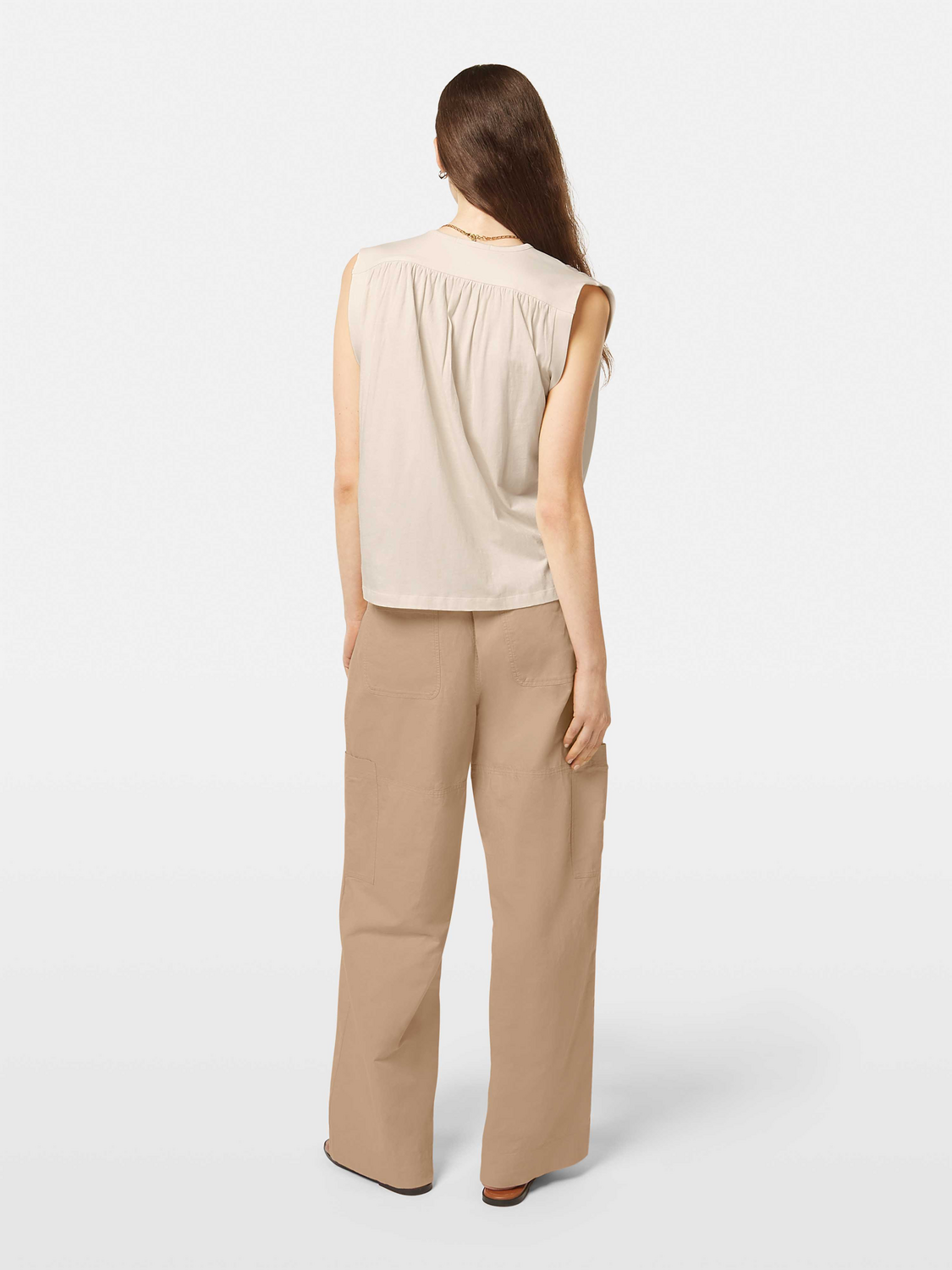 Drape V-Neck Top