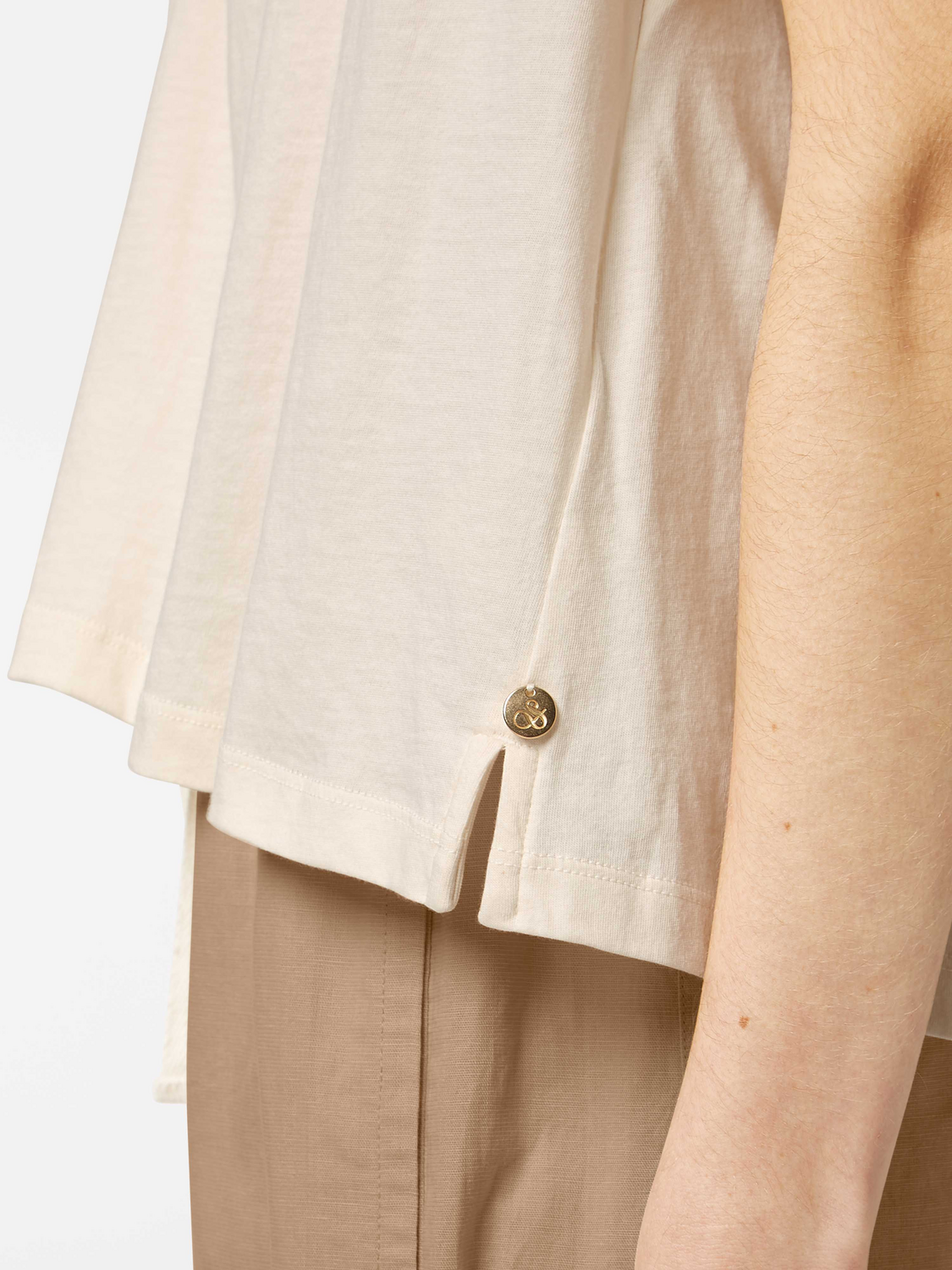 Drape V-Neck Top