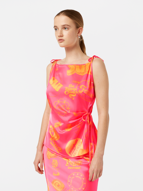 Satin Tank Top