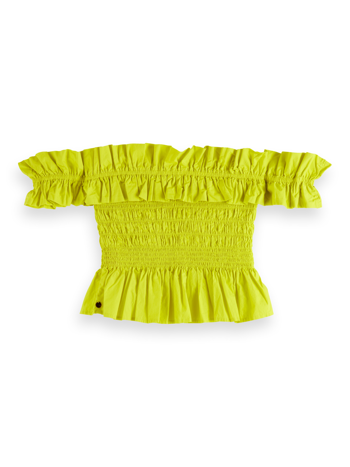 Ruffles Dropped Shoulder Top