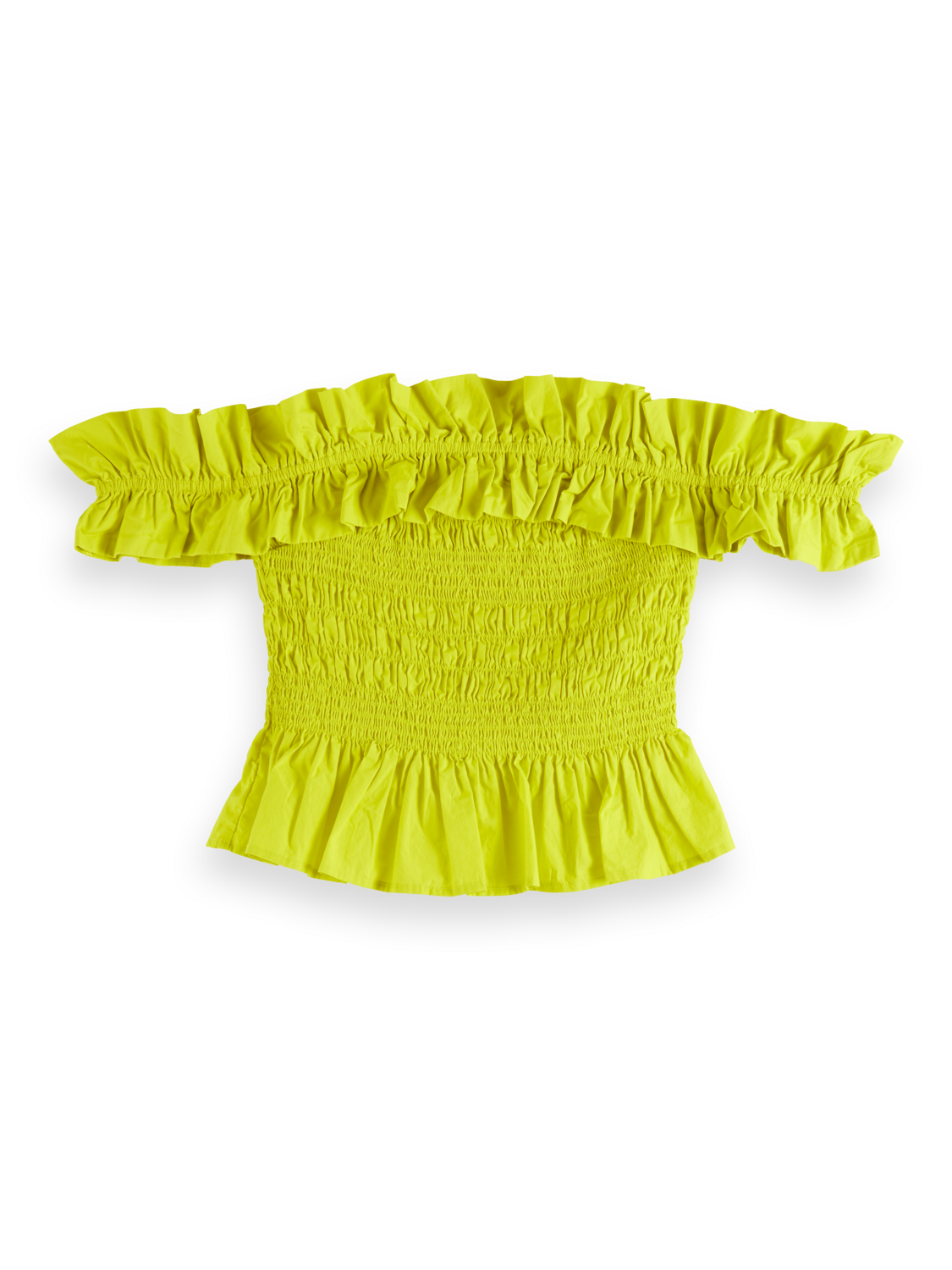 Ruffles Dropped Shoulder Top