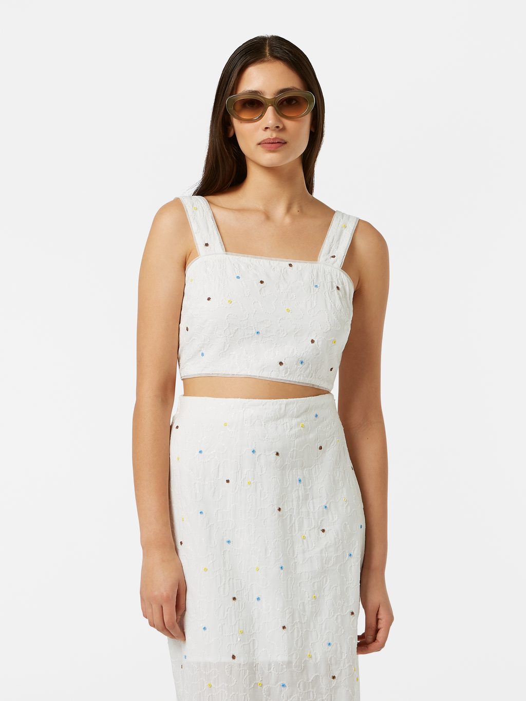 Beaded Crop Top