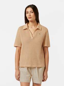 Crochet polo