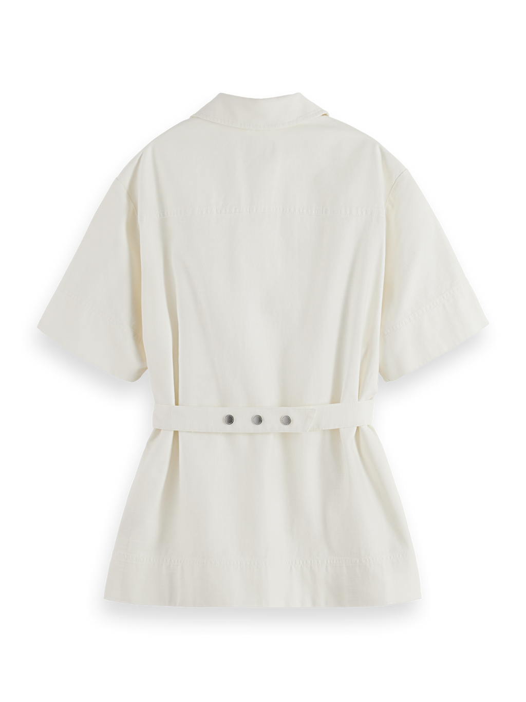 Patch pocket short sleeve shirt